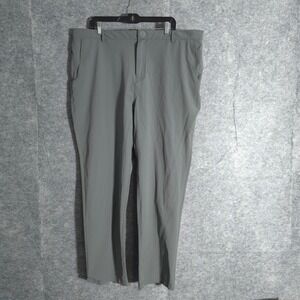 TEREN Designs Mens 40x32 Gray Performance Stretch Golf Travel Pants Quick Dry